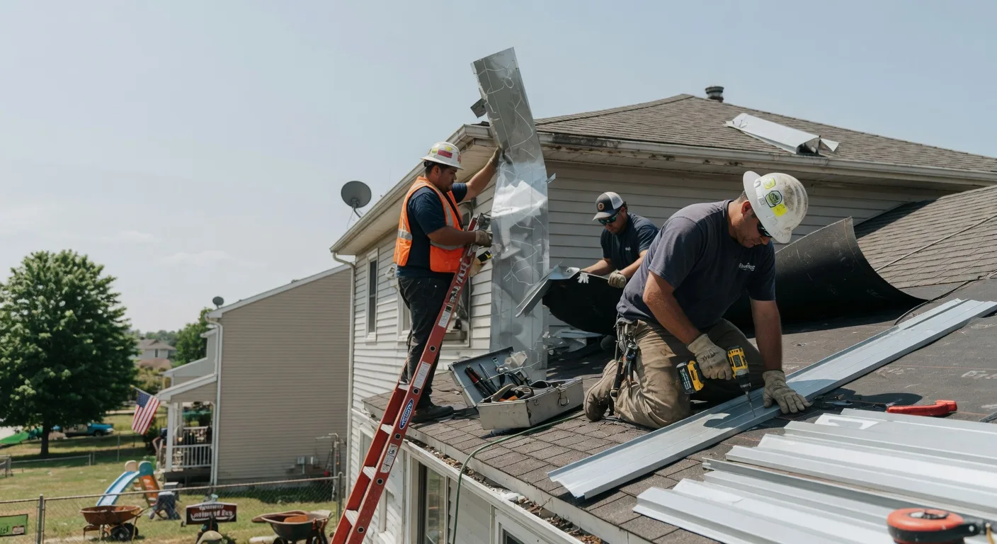 Storm Damage Metal Roof Repair in Rohrersville, MD